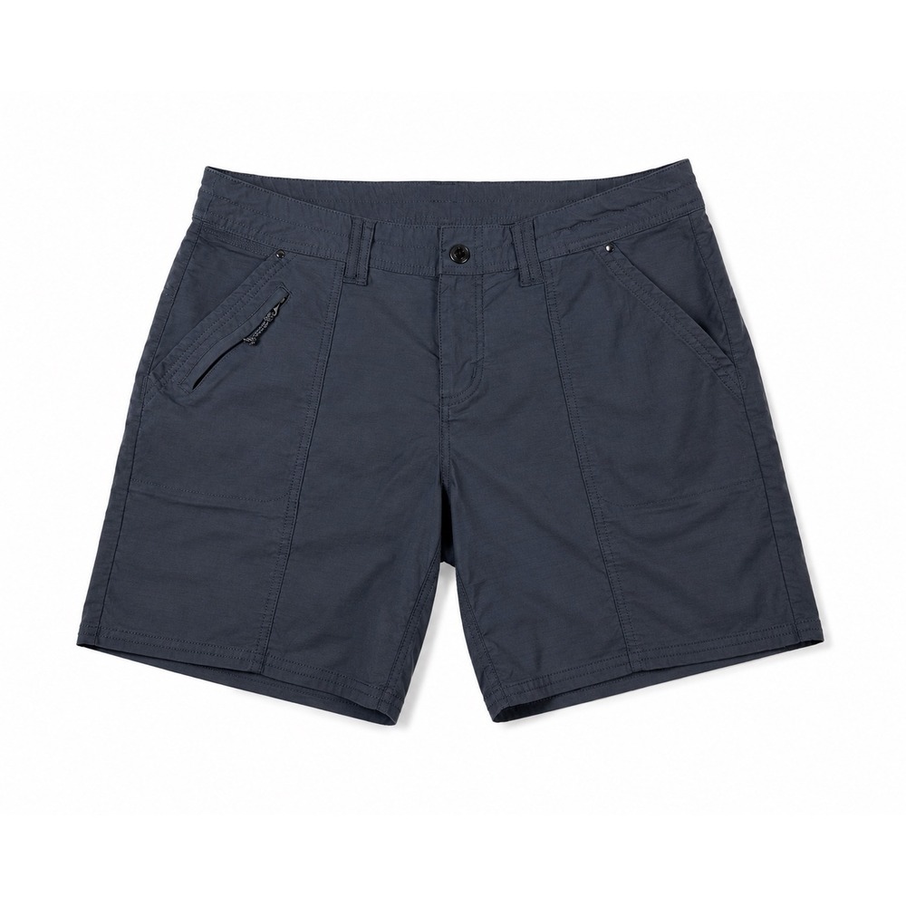 Title Nine Clamber Hiking Shorts Womens 12 Gray Nylon Cargo Utility Outdoor